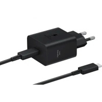Фото  Сетевое зарядное устройство Samsung EP-T4511 45W Type-C с кабелем, черный [EP-T4511XBEGRU]