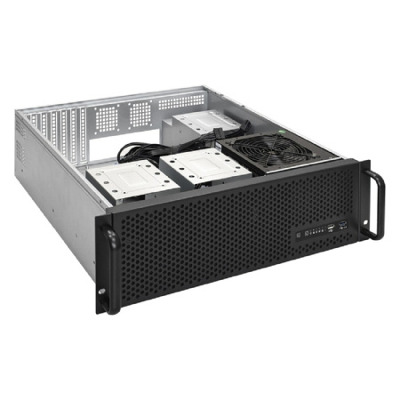 Фото  Exegate EX300029RUS Серверный корпус ExeGate Pro 3U450-09 <RM 19", высота 3U, глубина 450, БП 1000PAS, USB+USB3.0>