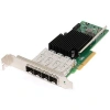 Сетевой адаптер Intel Intel® Ethernet Converged Network Adapter X710-DA4 4x SFP+ port 10GbE/1GbE, PCI-E v3 x4, VMDq. PCI-SIG* SR-IOV, w/o RDMA, Low Pr