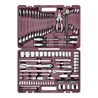 Фото  Thorvik TS101 Набор инструмента универсальный 1/4", 1/2"DR, 101 предмет