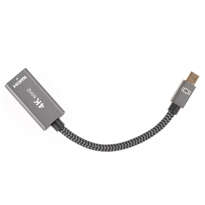 Telecom <TA565> Адаптер miniDP --> HDMI-F 0.15м    оплетка  4K@60Hz [7958820049873]