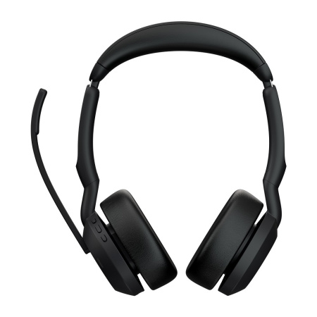 Фото  Jabra 25599-999-899 Наушники с микрофоном Jabra Evolve2 55, Link380c MS Stereo черный накладные BT оголовье (25599-999-899)