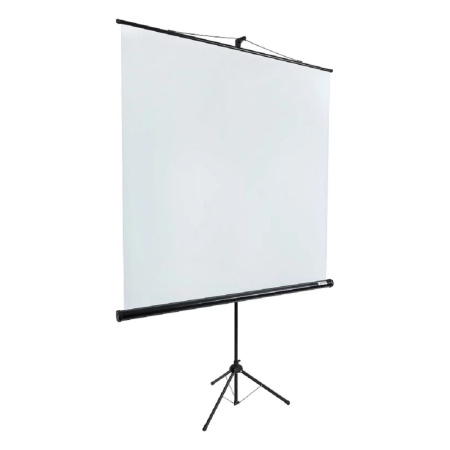 Фото  Lumien Eco View LEV-100101 Экран на треноге 150x150 см  1:1 напольный рулонный