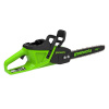Фото  GreenWorks GD40CS20XK4 Цепная пила аккумуляторная, 40V, 40 см, 2000 Вт, бесщеточная,   c 1хАКБ 4 Ач И ЗУ [2008807UB]