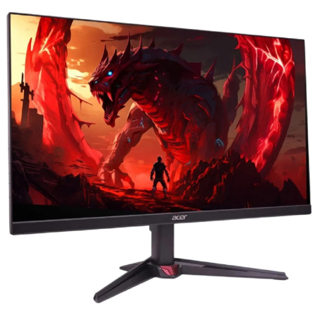 Фото  LCD Acer 23.8" VG240YX1bmiipx Nitro черный {IPS 1920x1080 200Hz 0.5ms 250cd HDMI2.0 DisplayPort1.2 AudioOut 2x2W FreeSync(Premium) HDR10 Vesa} [UM.QV0