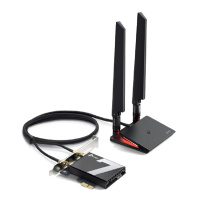 Фото  TP-Link Archer TBE550E BE9300 Трехдиапазонный беспроводной PCI Express-адаптер Wi-Fi 7 с поддержкой Bluetooth 5.4