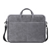 Фото  Defender Сумка для ноутбука Solid  15.6" PU кожа, серый, карман (26088)			