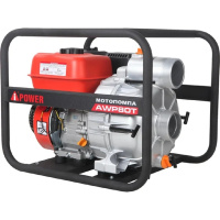 Фото  A-ipower мотопомпа бензиновая для гряной воды AWP80T [30231]