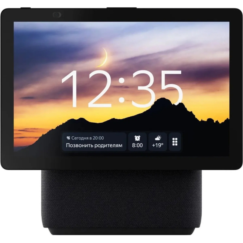 Фото  Яндекс Станция Дуо Макс Zigbee Черный [YNDX-00055BLK]