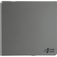 Фото  LG DVD-RW GP57ES40 ext. Silver Slim Ret USB2.0 (совместим с 3.0)
