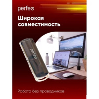 Фото  Perfeo Card Reader SD/MMC+Micro SD+MS+M2, (PF-VI-R013 Black) чёрный (PF_4259)