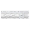 Клавиатура A4Tech Fstyler FX50 белый USB slim Multimedia (FX50 WHITE)