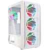 Ginzzu GL 390 боковая дверца закаленное стекло на петлях на магнитах  controller CRC10  4* 12R6W FAN