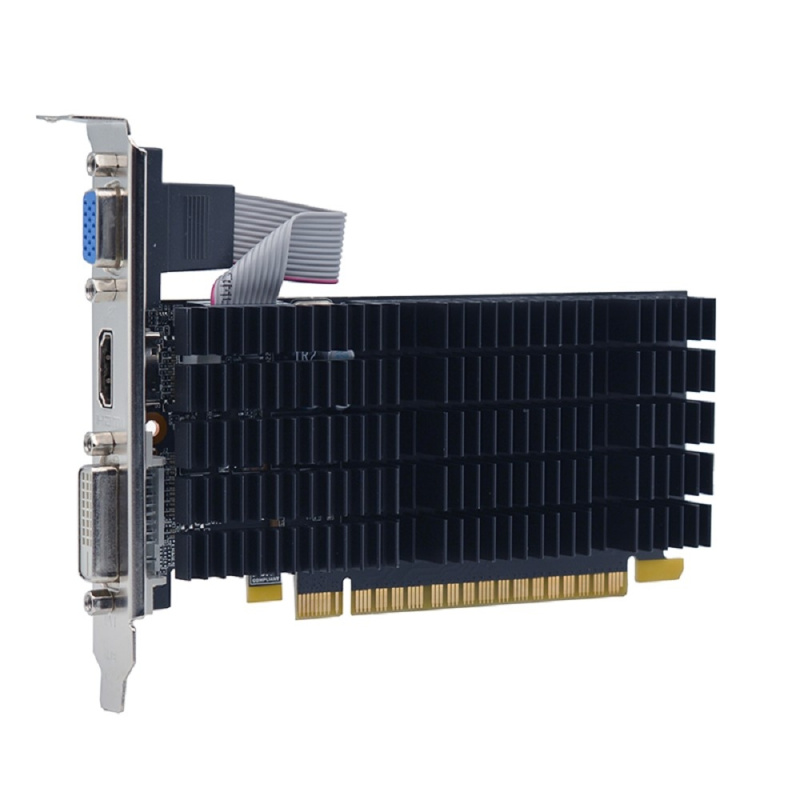 Фото  Видеокарта AFOX GT710 2GB DDR3 64bit VGA/DVI/HDMI Passive (AF710-2048D3L5) RTL 