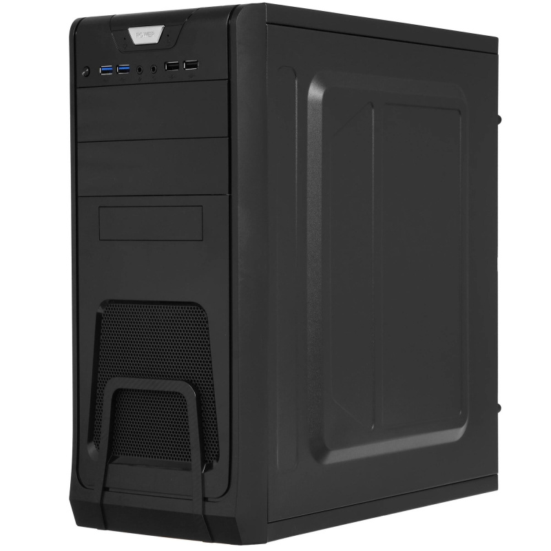 Фото  Exegate EX278394RUS Корпус Miditower Exegate CP-603 Black, ATX, <без БП>, 2*USB+2*USB3.0, Audio