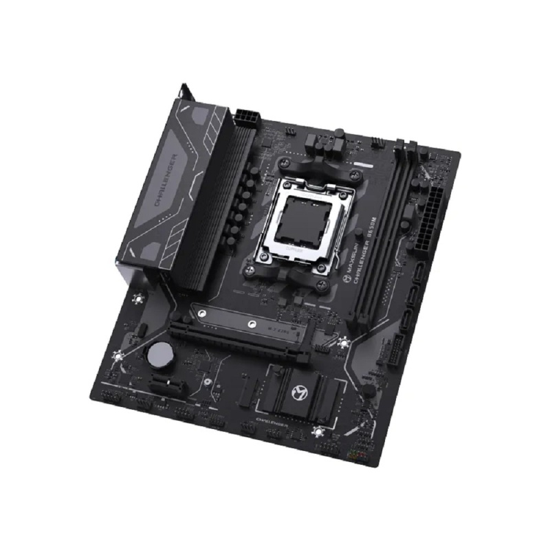 Фото  MAXSUN MS-Challenger B650M V2 (Socket AM5, mATX, 2*DDR5, HDMI/DP, 4*SATA3, 1*M.2, 1*PCIEx16/1*PCIEx1, 2*USB2.0, 4*USB 3.2 Gen1, LAN 1*1G, RTL)