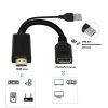 Фото  KS-is KS-501 Адаптер HDMI M + USB Type A M на DisplayPort F