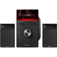 Фото  Defender Акустическая 2.1 система Tresor 50Вт, BT/FM/USB/AUX/RC/Light [65092]