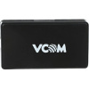 Фото  VCOM NM211 Соединительный бокс для витой пары UTP cat. 5e, 6 T568A/B, IDC: krone, черный  [4895182238916]