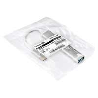 Фото  Exegate EX298168RUS USB-Хаб (концентратор) 4-в-1 ExeGate DUB-3213C (кабель-адаптер USB3.0 Type-C --> 3xUSB2.0, 1xUSB3.0, Plug&Play, Серебристый)