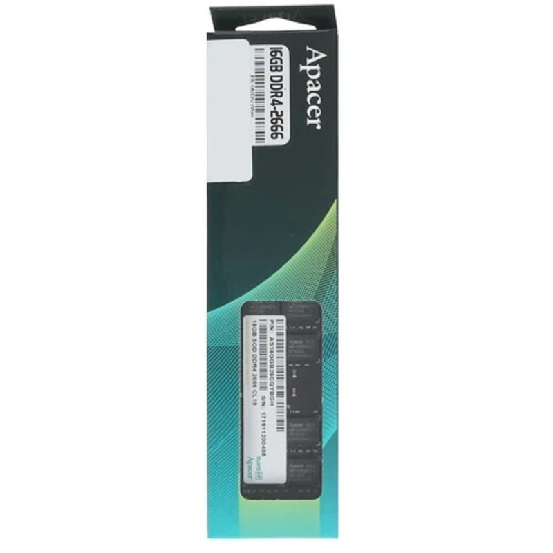 Фото  Apacer DDR4 SODIMM 16GB ES.16G2V.GNH PC4-21300, 2666MHz