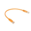 Патч-корд UTP Cablexpert PP12-0.25M O кат.5e  0.25м  литой  многожильный (оранжевый)