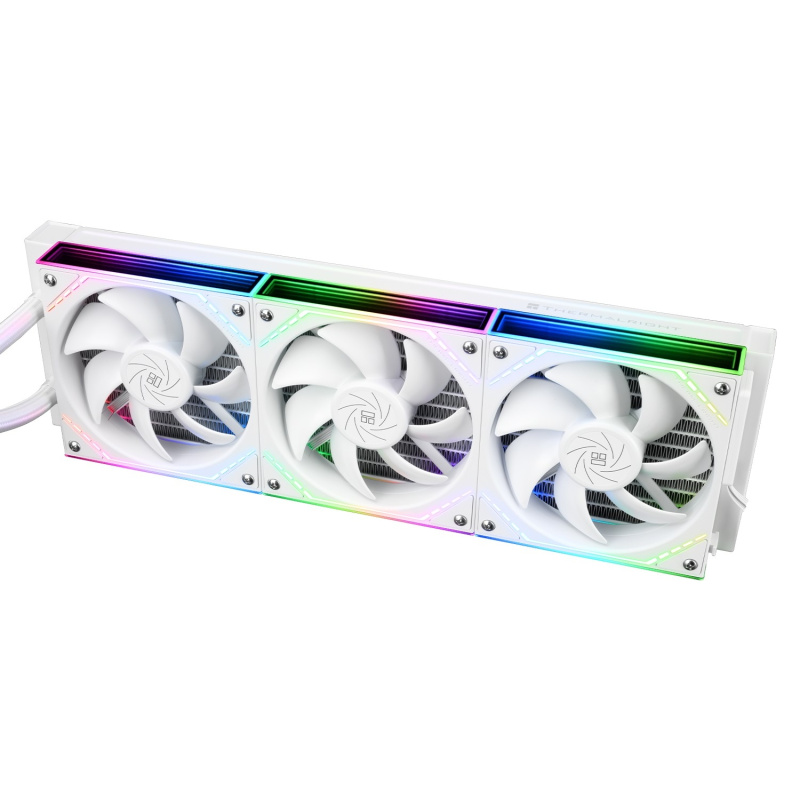 Фото  Thermalright Система водяного охлаждения Frozen Warframe SE 360 ARGB White V2 / 3x120mm ARGB PWM Fans / TRFWSE360AWV2