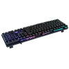 Фото  Клавиатура KG-23U BLACK Nakatomi Gaming - игровая с RGB-подсветкой, USB, черная 