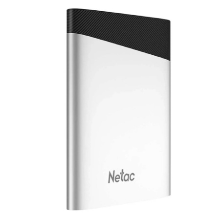 Фото  Netac Portable SSD 120GB Z6S <NT01Z6S-120G-32SL> (USB3.2 type C, up to 520MBs, 87x61x10.5mm, 54g, Al