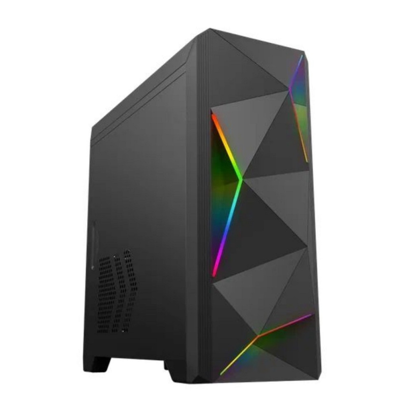 Zircon Корпус Ares без БП (Midi Tower  Micro-ATX  Black  1*USB3.0+2*USB2.0)