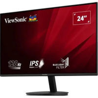 Фото  LCD ViewSonic 23.8" VA24E1-H черный {IPS 1920x1080 120Hz D-Sub HDMI 250cd Ex}