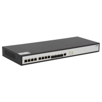 Фото  SNR SNR-S5310X-8TX-2AC Управляемый коммутатор уровня 2+, 8 портов 1/2.5/5/10GBASE-T, 4 порта 1/10G SFP+, два встроенных БП ~220V AC