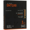 Фото  WD SSD Black SN7100, 1TB, M.2(22x80mm), NVMe, PCIe 4.0 x4, TLC, WDS100T4X0E