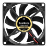 Фото  Exegate EX295236RUS Вентилятор 12В DC ExeGate ExtraSilent ES08015B2P (80x80x15 мм, 2-Ball (двойной шарикоподшипник), 2pin, 1700RPM, 17dBA)