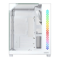 Фото  Ginzzu V440 RGB подсветка, закаленное стекло 1*USB 3.0,1*USB 2.0, AU Белый mATX