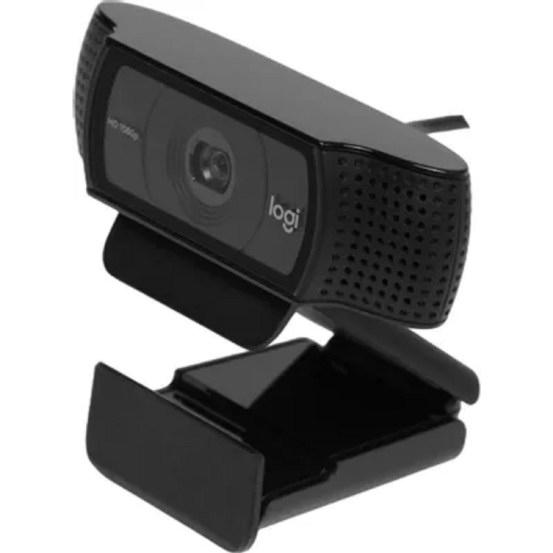 Фото  960-000998 Logitech HD Pro Webcam C920 { USB 2.0, 1920*1080, 2Mpix foto, Mic, Black}