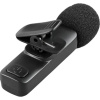 Фото  Defender Петличный микрофон Talky-137 wrls, черный, на прищепке, 1шт [64137]
