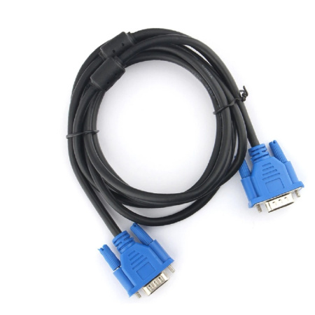 Кабель VGA Pro Cablexpert CC-PVGA-1.8M  15M 15M  1.8м  экран  феррит.кольца  пакет