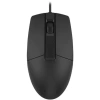 Мышь проводная A4Tech OP-335S black (USB, оптическая, 1200dpi, 3but, silent) (OP-335S)