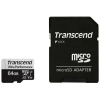 Фото  Micro SecureDigital 64GB Transcend Ultra Perfomrance microSDXC Class 10 UHS-I U3, V30, A2, (SD адаптер), TLC
