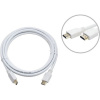 Фото  Кабель HDMI Cablexpert CC-HDMI4-W-10, 19M/19M, v2.0, медь, позол.разъемы, экран, 3 м, белый, пакет