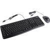 Фото  920-002561 Logitech Клавиатура + мышь Desktop MK120 USB оригинальная заводская гравировка RU/LAT