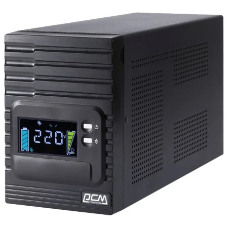 PowerCom Smart King Pro+ SPT-1500-II LCD ИБП {Line-Interactive  1500VA 1200W  Tower  8xC13 с резервн