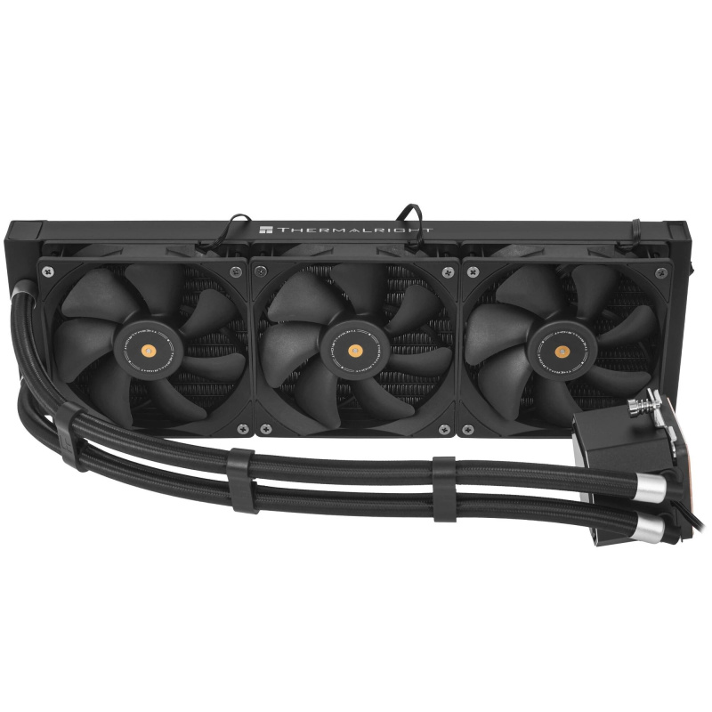 Фото  Thermalright Система водяного охлаждения Frozen Prism 360 Black / 3x120mm PWM Fans / TRFP360B