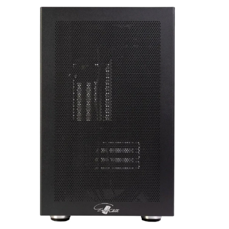 Фото  Eurocase 00-01064257 Корпус Midtower mATX MI05 черный без БП закаленное стекло USB 3.0