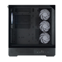 Фото  Корпус для ПК Zalman P40 Prism Plus Black ATX Mid Tower PC Case, 120mm ARGB Fanx4