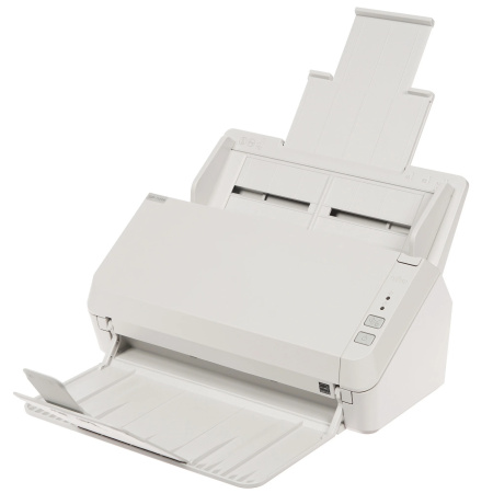 Фото  Fujitsu/Ricoh SP-1120N (PA03811-B001) {А4,20 стр./мин, ADF 50, USB 3.2, Gigabit Ethernet, A4, нагрузка 3000 стр./день}