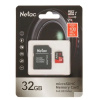 Фото  Micro SecureDigital 32GB Netac MicroSD card P500 Extreme Pro, retail version w/SD adapter [NT02P500PRO-032G-R]