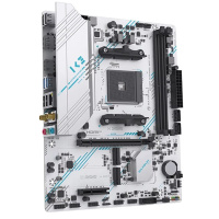 Фото  MAXSUN MS-B550M GAMING WIFI ICE (Socket AM4, mATX, 4*DDR4(64Gb), DP/HDMI,  3*SATA3, 2*M.2,  1*PCIEx16/1*PCIEx4, 4*USB2.0, 2*USB 3.0, LAN 1*1G, Bluetoo
