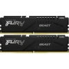 Kingston DDR5 DIMM 32Gb Kit 2x16Gb 5600MHz KF560C36BBE2K2-32 Fury Beast Black